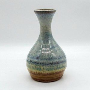 Vintage Southwestern Pottery Ombre Effect Bud Vase